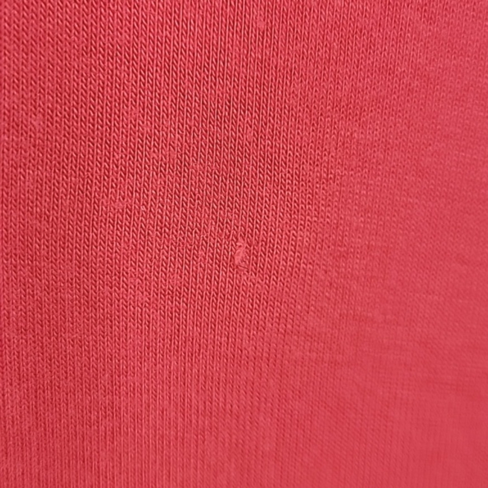 LIVI Coral Pink Sleeveless Tunic Tank Top size 14/16 Criss Cross Summer Colorful - Picture 11 of 12